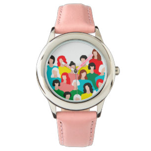 Flickmakt Armbandsur