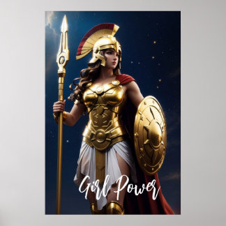 Flickmakt! Athena Poster