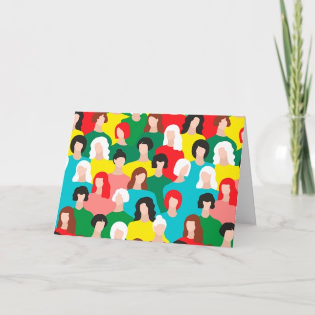 Flickmakt Kort (Framsida)