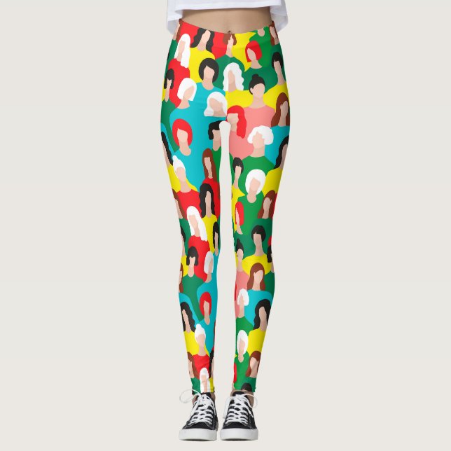Flickmakt Leggings (Framsida)