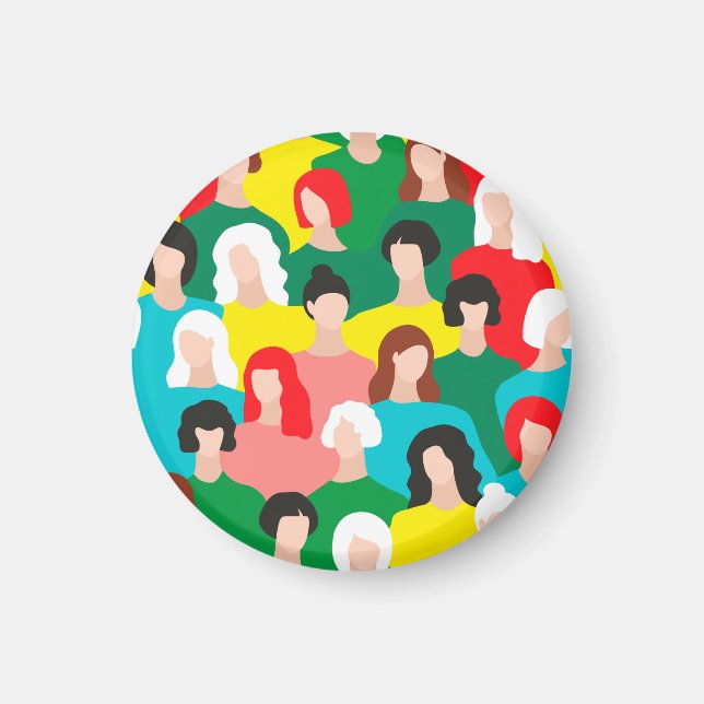 Flickmakt Magnet (Framsidan)