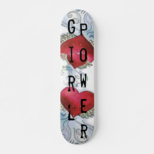 Flickmakt - old school skateboard bräda 21,6 cm