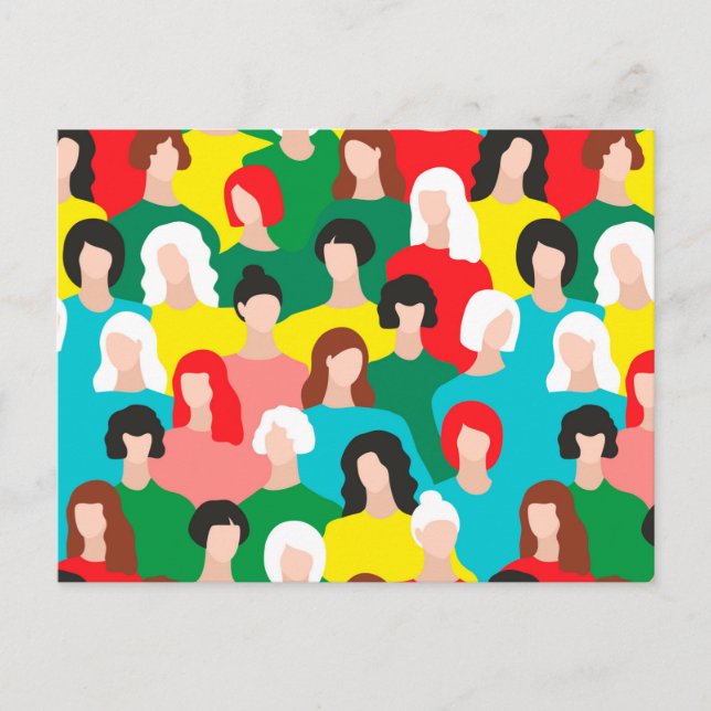 Flickmakt Vykort (Framsida)