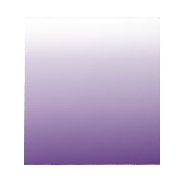 Flickminimalistisk Chic ombre lilac lavender lila Anteckningsblock (Framsida)