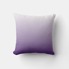 Flickminimalistisk Chic ombre lilac lavender lila Kudde