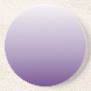 Flickminimalistisk Chic ombre lilac lavender lila Underlägg Sandsten
