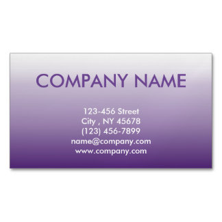 Flickminimalistisk Chic ombre lilac lavender lila Visitkortmagnet