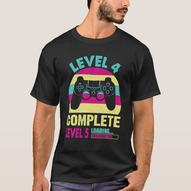 Flicknivå 4, färdigt, fjortonde t shirt (Framsida)