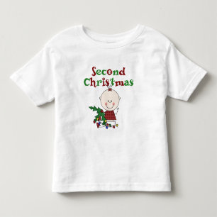 Flickor 2:a julen, Kids Baby Helgdagar T Shirt