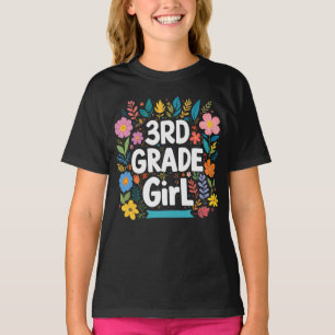 Flickor 3:e Klass Girl First Klass Back to school T Shirt