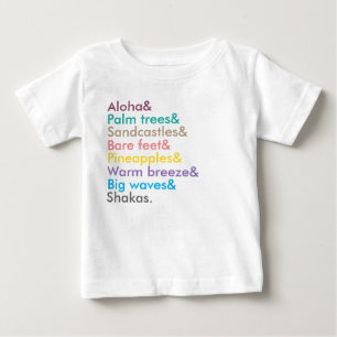 Flickor, aha-tröjor t-shirt