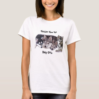 Flickor alaskabo Klee Kai T Shirt