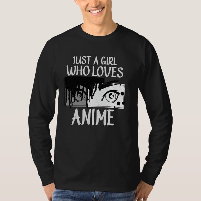 Flickor är bara en flicka som Kärlek flickor kvinn T Shirt (Framsida)