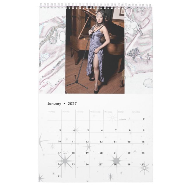 Flickor av gunga 2010 kalender (Jan 2027)