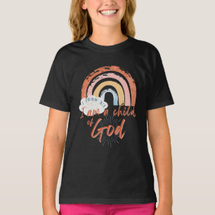 Flickor Barn av Gud Regnbågs t-shirt