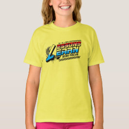Flickor/Barn FOKUSERA LEKTIONER LÄR T-SHIRT