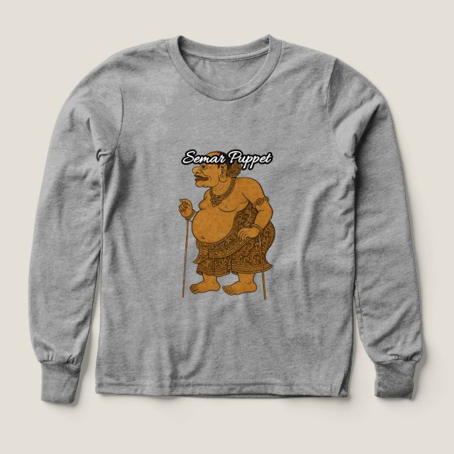 Flickor Bella+Canvas Tri-blend Långärmad Tröja, Så T Shirt (Design framsida)