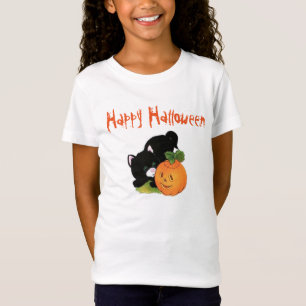 Flickor' Bella Passande Babydoll T-Shirt/Pumpkin T-shirt