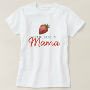 Flickor Berry First Summer Kids 1:a födelsedagen T Shirt