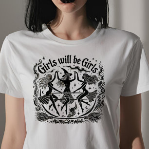 Flickor blir flickor t shirt