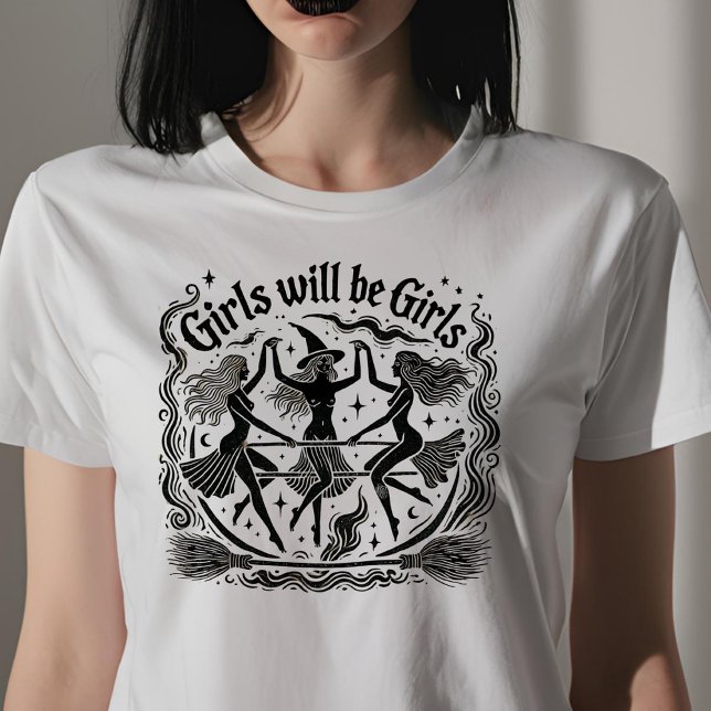 Flickor blir flickor t shirt (Skapare uppladdad)