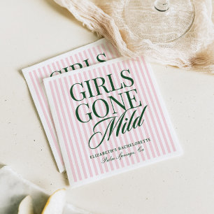 Flickor Borta Mild Pajama Spa Bachelorette Helg Pappersservett