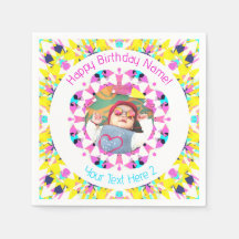 Flickor Boys Grattis på födelsedagen Star Anpassni