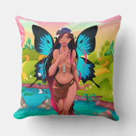 Flickor Butterfly Kudd Kudde