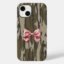 Flickor Camo Rosa Band Rosett Nedersta Land Camo