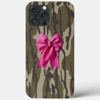 Flickor Camo Rosa Band Rosett Nedersta Land Camo