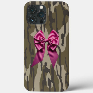 Flickor Camo Rosa Band Rosett Nedersta Land Camo