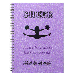 Flickor CheerLeader Flyer Spiral bärbar dator med  Anteckningsbok