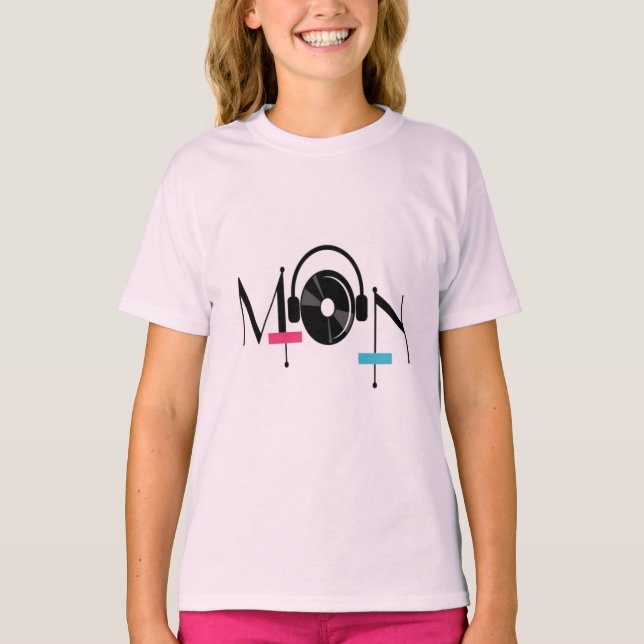 Flickor Clothing MAN Girls Kids T-Shirt (Framsida)