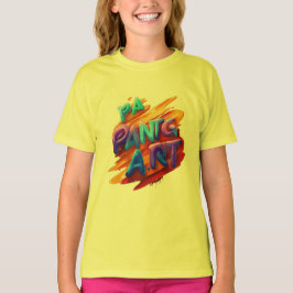 Flickor Clothing PA PANTG ART Girls Kids T-Shirt