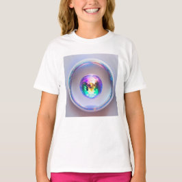 Flickor Clothing Template 3D Girls Kids T-Shirt