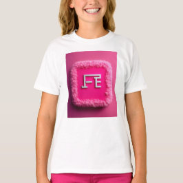 Flickor Clothing Template 3D Girls Kids T-Shirt