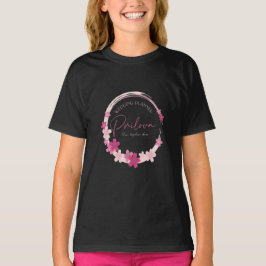 Flickor Clothing Wedd Planner Girls Kids T-Shirt