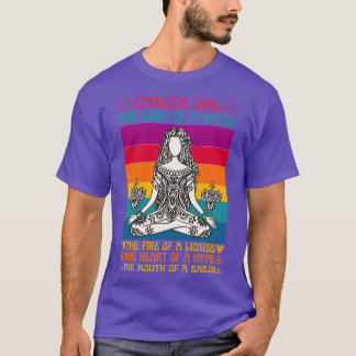 Flickor Facts Girl Astrology-tecken T Shirt