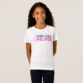 Flickor Farmors Trädgårdshjälp T-Shirt