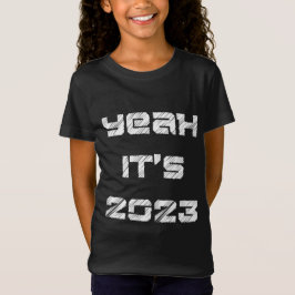 Flickor Flowers 2023 T-Shirt