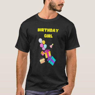 Flickor födelsedag Roligt Speciella dagen för kvin T Shirt