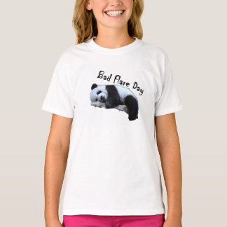 Flickor för Panda för dåligasignalljusdag T Shirt