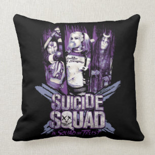 Flickor för Squad för självmordSquad "i Squad Kudde