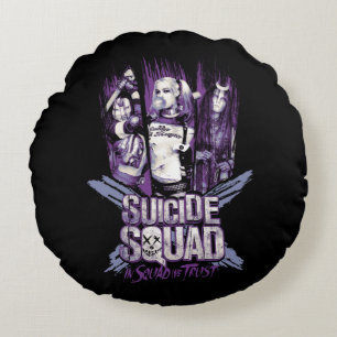 Flickor för Squad för självmordSquad "i Squad Rund Kudde