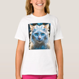 Flickor - förklädnadsmall Kat Girls Kids T-Shirt