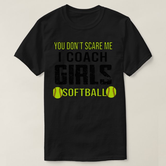 Flickor från det fina sporttränarlaget t shirt (Design framsida)