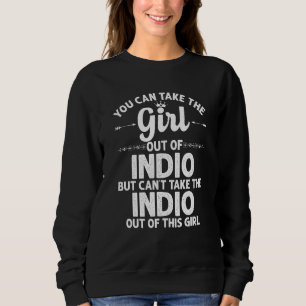Flickor från Indio Ca California Funny Home Roots T Shirt