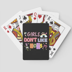 Flickor gillar inte pojkar casinokort