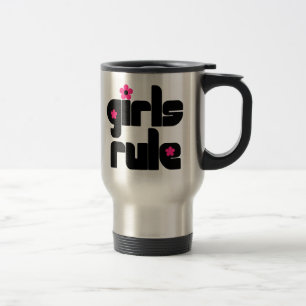 Flickor härskar travel mug resemugg