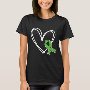 Flickor Heart Mental Health Problems Awareness Tod T Shirt